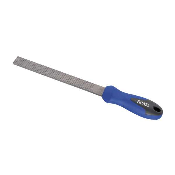 Escofina plana 250 mm mango bimaterial ALYCO