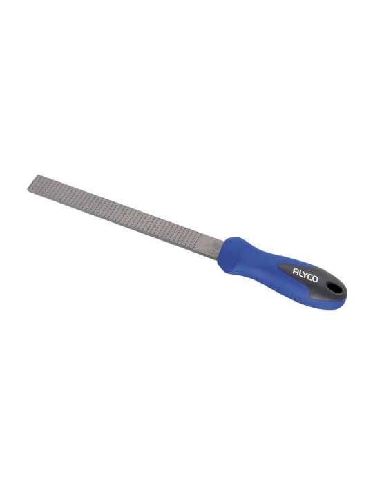 Escofina plana 250 mm mango bimaterial ALYCO