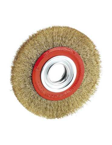 Cepillo metálico circular 150 mm para esmeriladora ALYCO