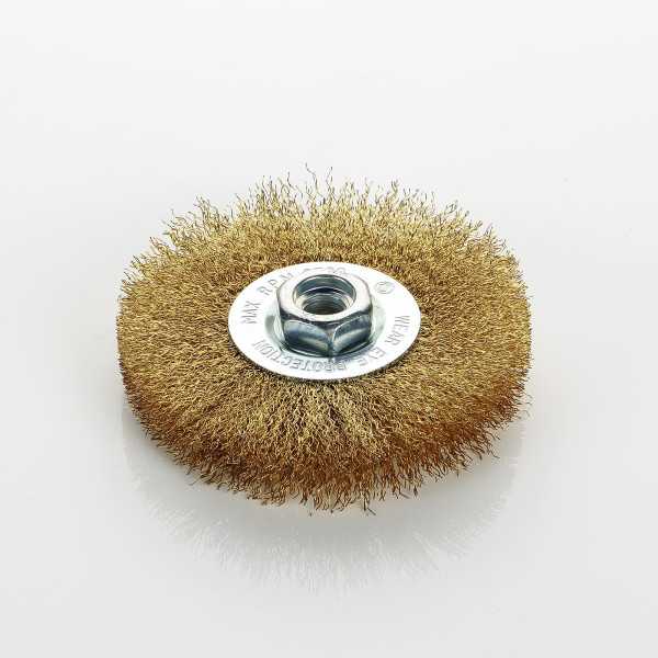 Cepillo circular ondulado acero inoxidable 115 mm ALYCO