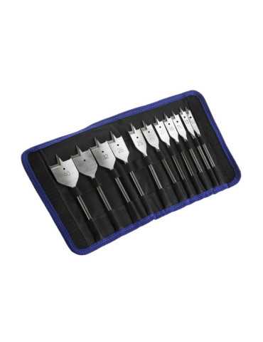 Juego 6 brocas planas para madera en caja plástico ALYCO 2