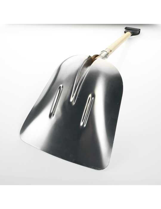 Pala aluminio grande mango anilla 360 x 415 mm ALYCO