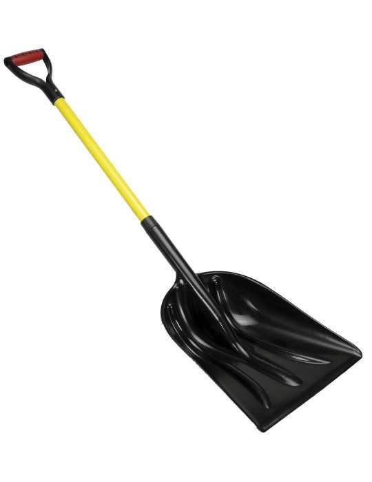 Pala plástico grande mango fibra vidrio anilla 460 x 360 mm ALYCO