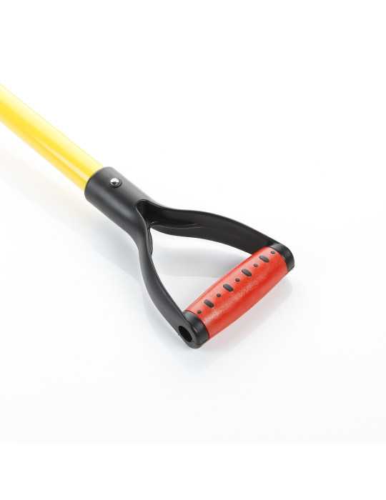 Pala plástico grande mango fibra vidrio anilla 460 x 360 mm ALYCO