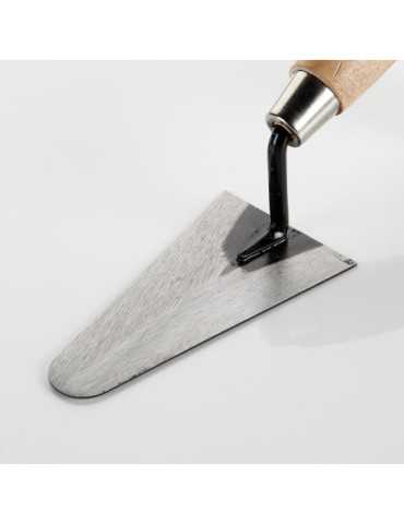 Paletín soldado punta redonda mango madera 125 x 70 mm ALYCO 2