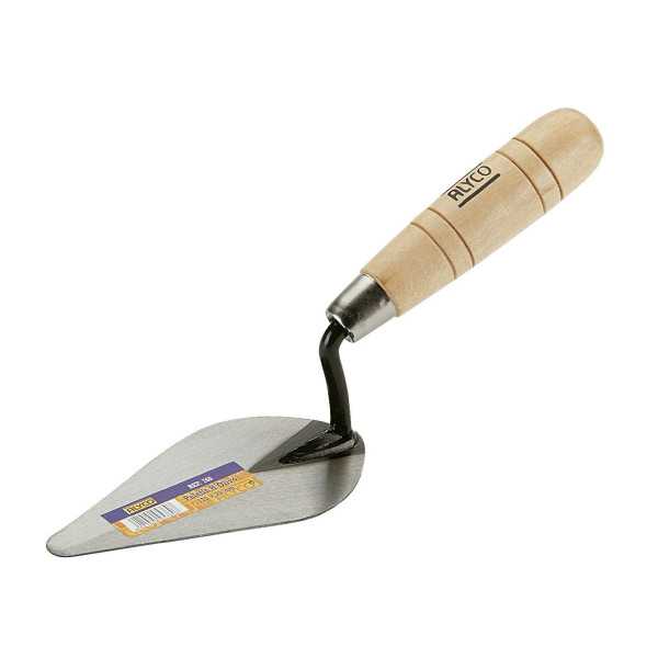 Paletín soldado hoja olivo mango madera 130 x 70 mm ALYCO