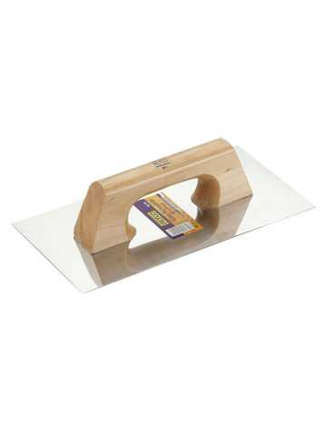 Llana rectangular inoxidable mango madera 300 x 150 mm ALYCO