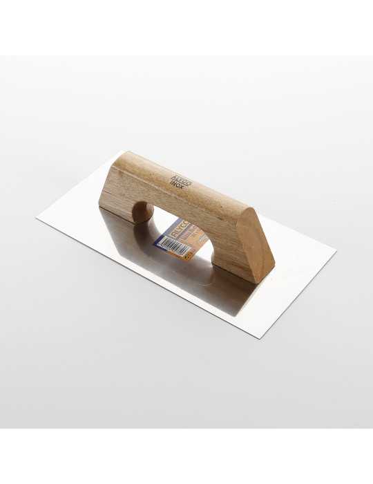 Llana rectangular inoxidable mango madera 300 x 150 mm ALYCO