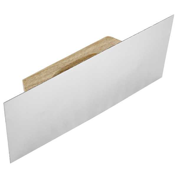 Llana rectangular inoxidable mango madera 300 x 150 mm ALYCO