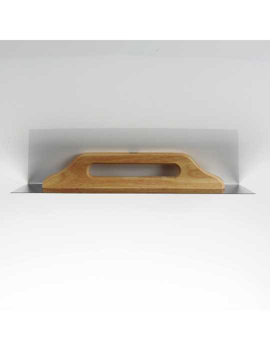 Llana yesero inoxidable mango madera 500 x 130 mm ALYCO