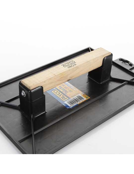 Talocha rectangular plástico mango madera 270 x 180 mm ALYCO