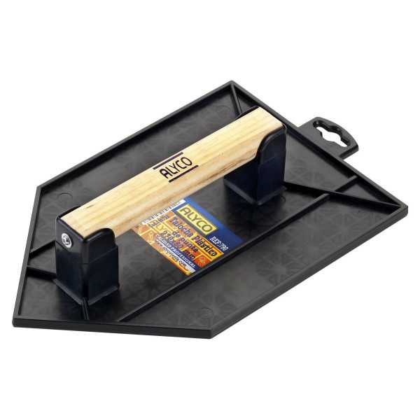 Talocha punta plástico mango madera 270 x 180 mm ALYCO