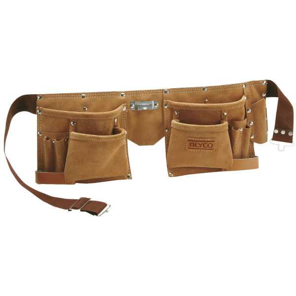 Bolsa doble de cuero ALYCO