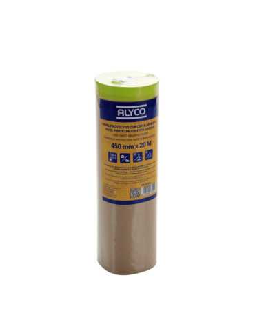 Papel de protección con cinta adhesiva 450 mm x 20 m ALYCO