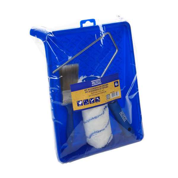 Set de accesorios de pintura 4 piezas ALYCO