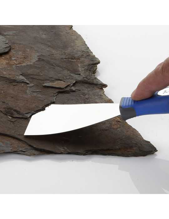 Espátula flexible inoxidable 40 mm mango tricomponente ALYCO