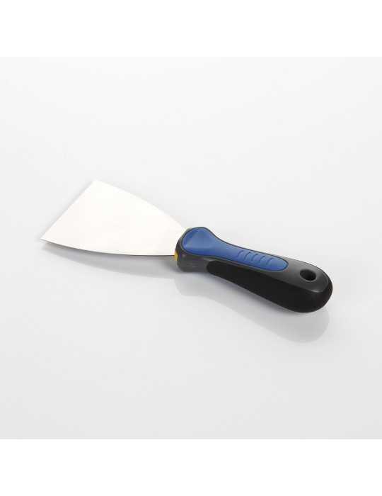 Espátula flexible de acero al carbono 30 mm mango bimaterial ALYCO
