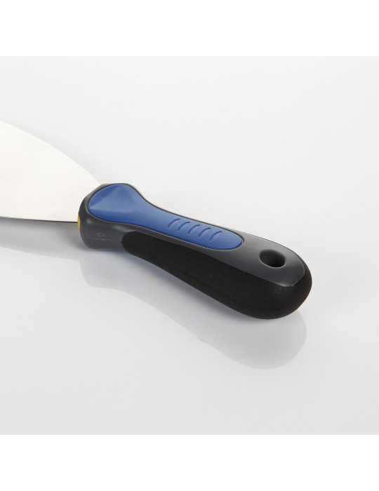 Espátula flexible de acero al carbono 150 mm mango bimaterial ALYCO
