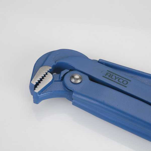 Llave sueca 90. para tubo 2" de acero forjado ALYCO