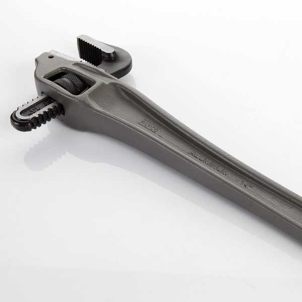 Llave Stillson acodada 90. de aluminio 350 mm ALYCO