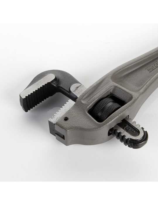 Llave Stillson acodada 90. de aluminio 350 mm ALYCO