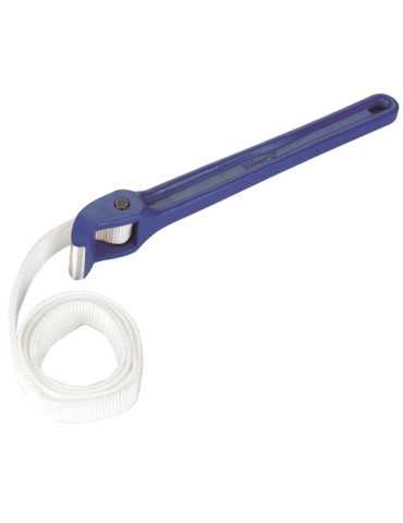 Llave de aluminio con cinta de nylon 12" 300 mm ALYCO