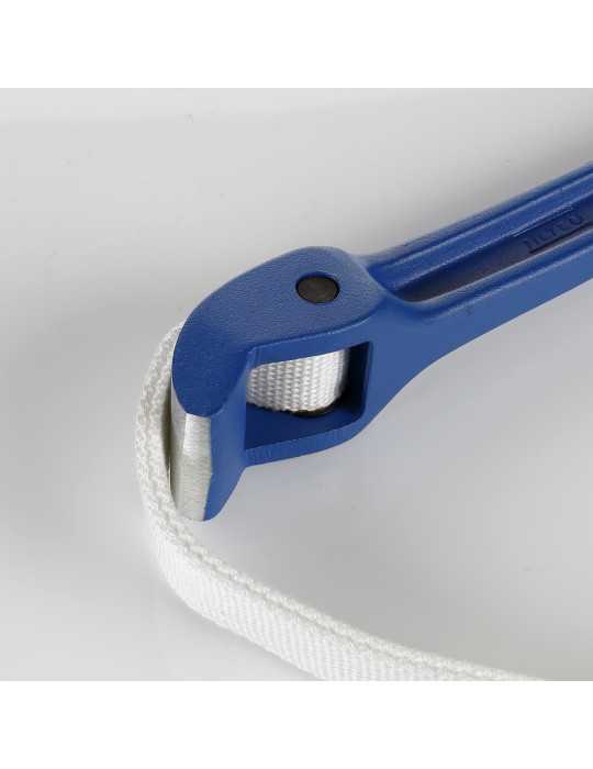 Llave de aluminio con cinta de nylon 12" 300 mm ALYCO