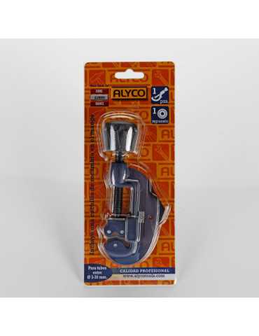 Cortatubos cuerpo aluminio para cobre, aluminio y latón 3-30 mm ALYCO 2
