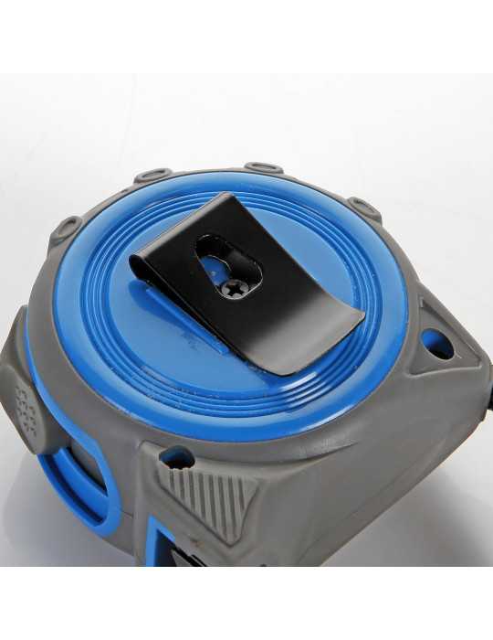 Flexómetro metálico 3 m métrica/pulgadas cuerpo bimaterial ALYCO
