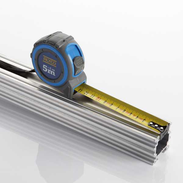 Flexómetro metálico 8 m cuerpo bimaterial ALYCO
