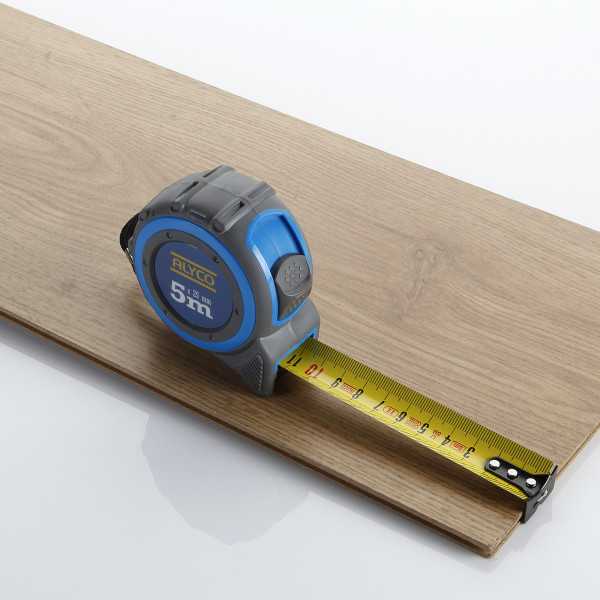 Flexómetro metálico 8 m cuerpo bimaterial ALYCO