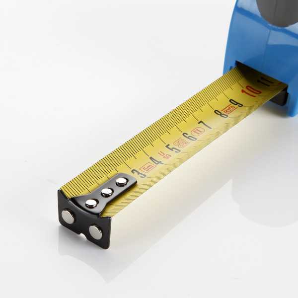 Flexómetro metálico magnético 8 m cuerpo bimaterial ALYCO