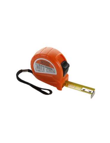 Flexómetro metálico 8 m cuerpo bimaterial ALYCO ORANGE