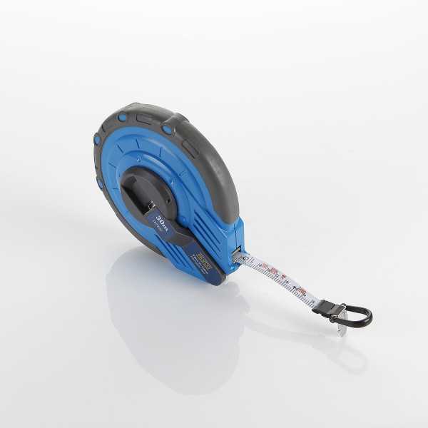 Flexómetro largo cinta fibra de vidrio 20 m cuerpo bimaterial ALYCO