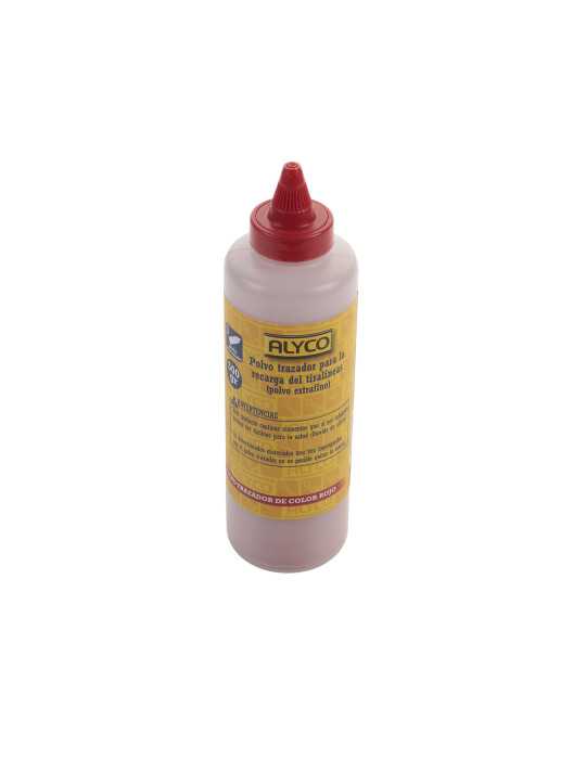 Polvo trazador rojo 500 g para tiralíneas ALYCO