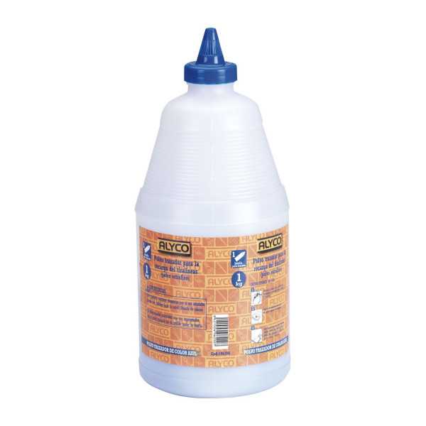Polvo trazador azul 500 g para tiralíneas ALYCO