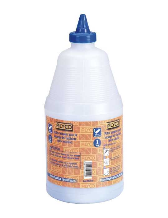 Polvo trazador azul 500 g para tiralíneas ALYCO