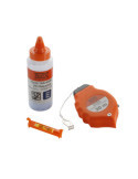 Kit tiralíneas trazador con polvo y mininivel ALYCO ORANGE