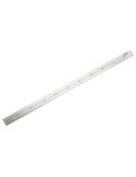 Regla de acero inoxidable 500 x 25 x 1,2 mm ALYCO