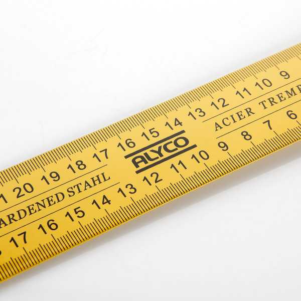 Escuadra de acero templado con mango de aluminio 600 mm ALYCO