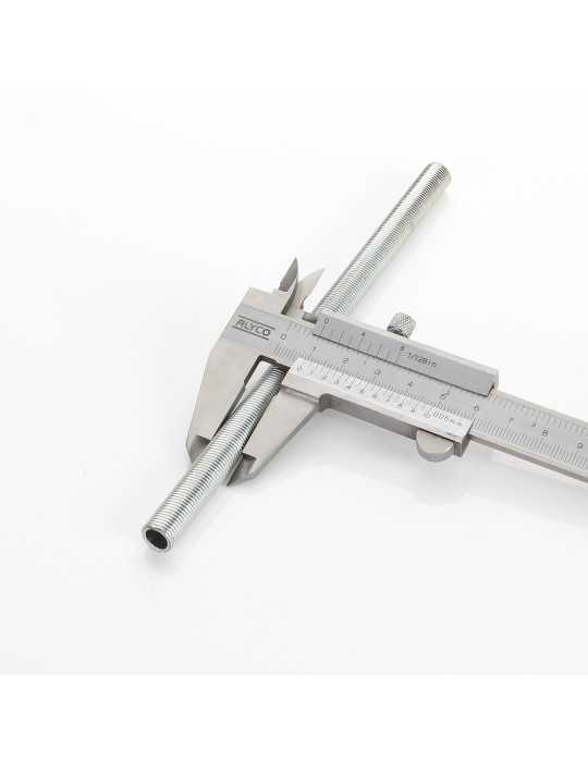 Calibre pie de rey inoxidable monobloc 150 x 0,05 mm ALYCO
