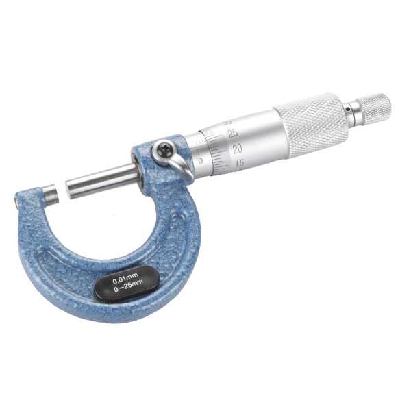 Micrómetro para exteriores 0-25 x 0,05 mm ALYCO