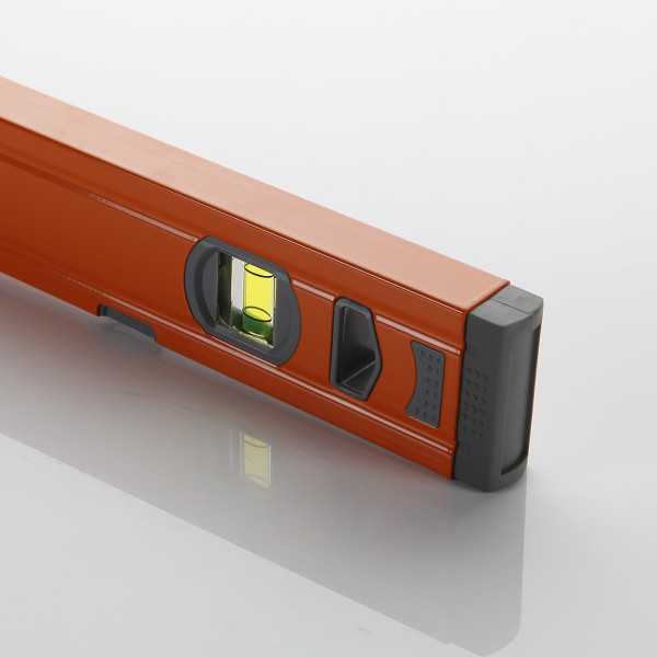 Nivel tubular magnético 600 mm 3 fiolas ALYCO ORANGE