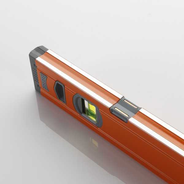 Nivel tubular magnético 600 mm 3 fiolas ALYCO ORANGE