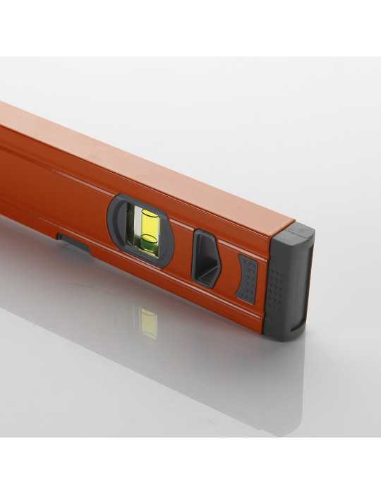 Nivel tubular magnético 800 mm 3 fiolas ALYCO ORANGE