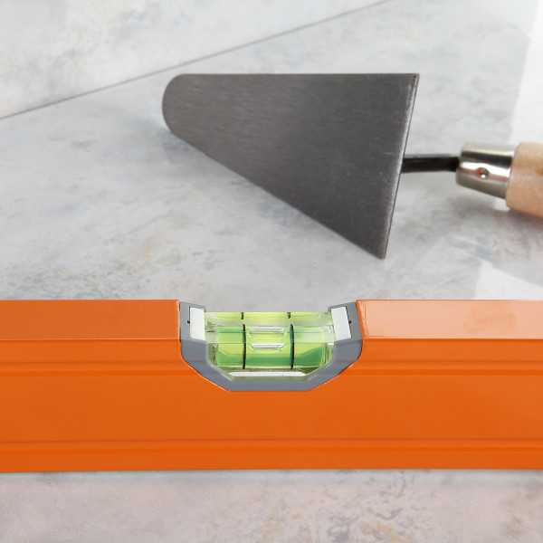 Nivel tubular 1200 mm 3 fiolas ALYCO ORANGE
