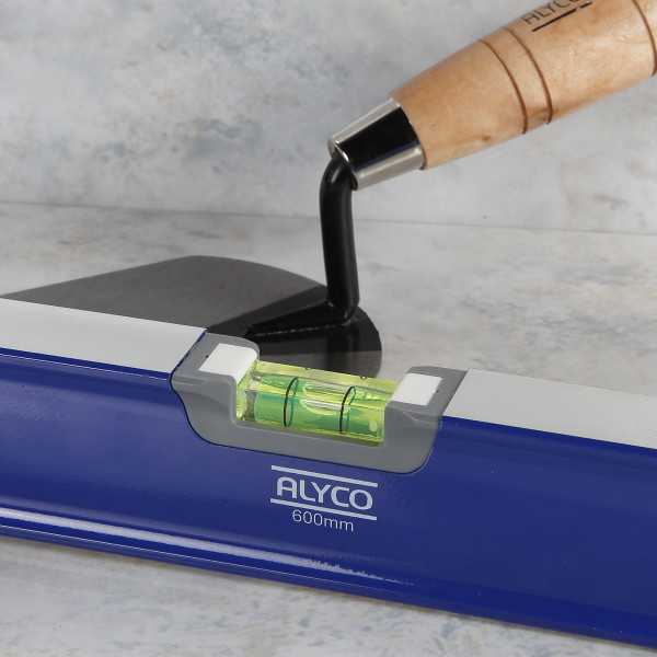 Nivel tubular 400 mm 3 fiolas ALYCO