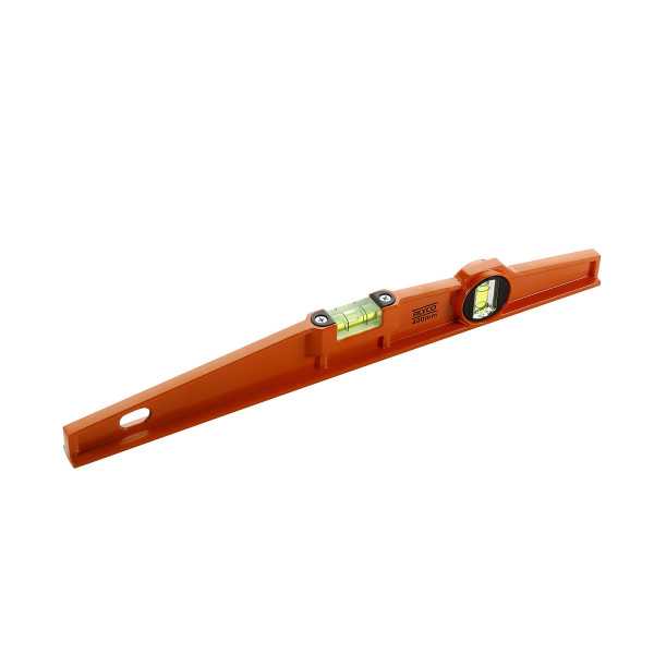Nivel trapezoidal magnético 600 mm 2 fiolas ALYCO ORANGE