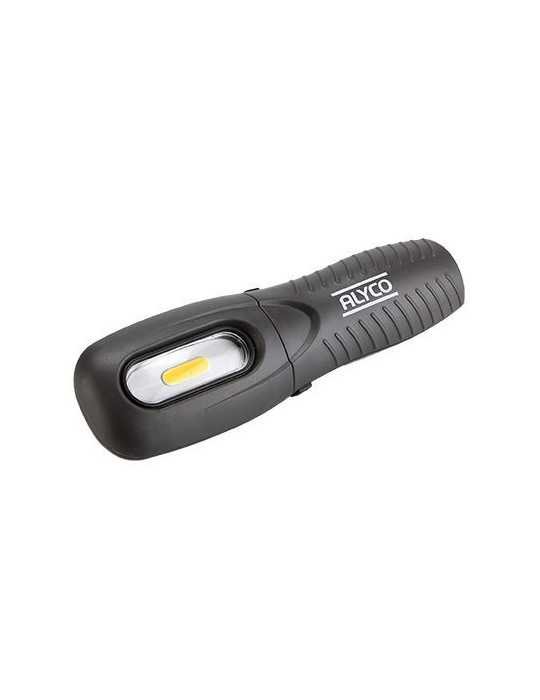 Linterna recargable 3W COB IP20 ALYCO