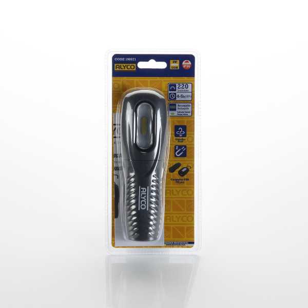 Linterna recargable 3W COB IP20 ALYCO